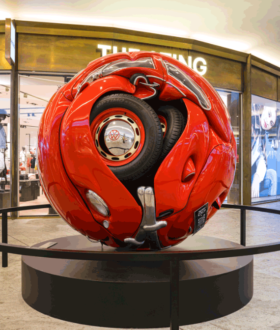 Art beetle sphere